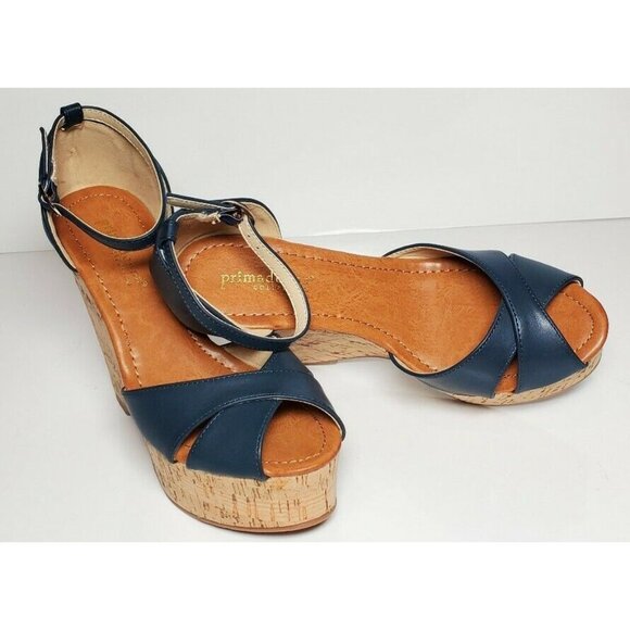 PRIMADONNA COLLECTION WOMEN'S SIZE EURO NEW /BOX 4.5 INCH HEEL  BLUE  07981 - Picture 9 of 12